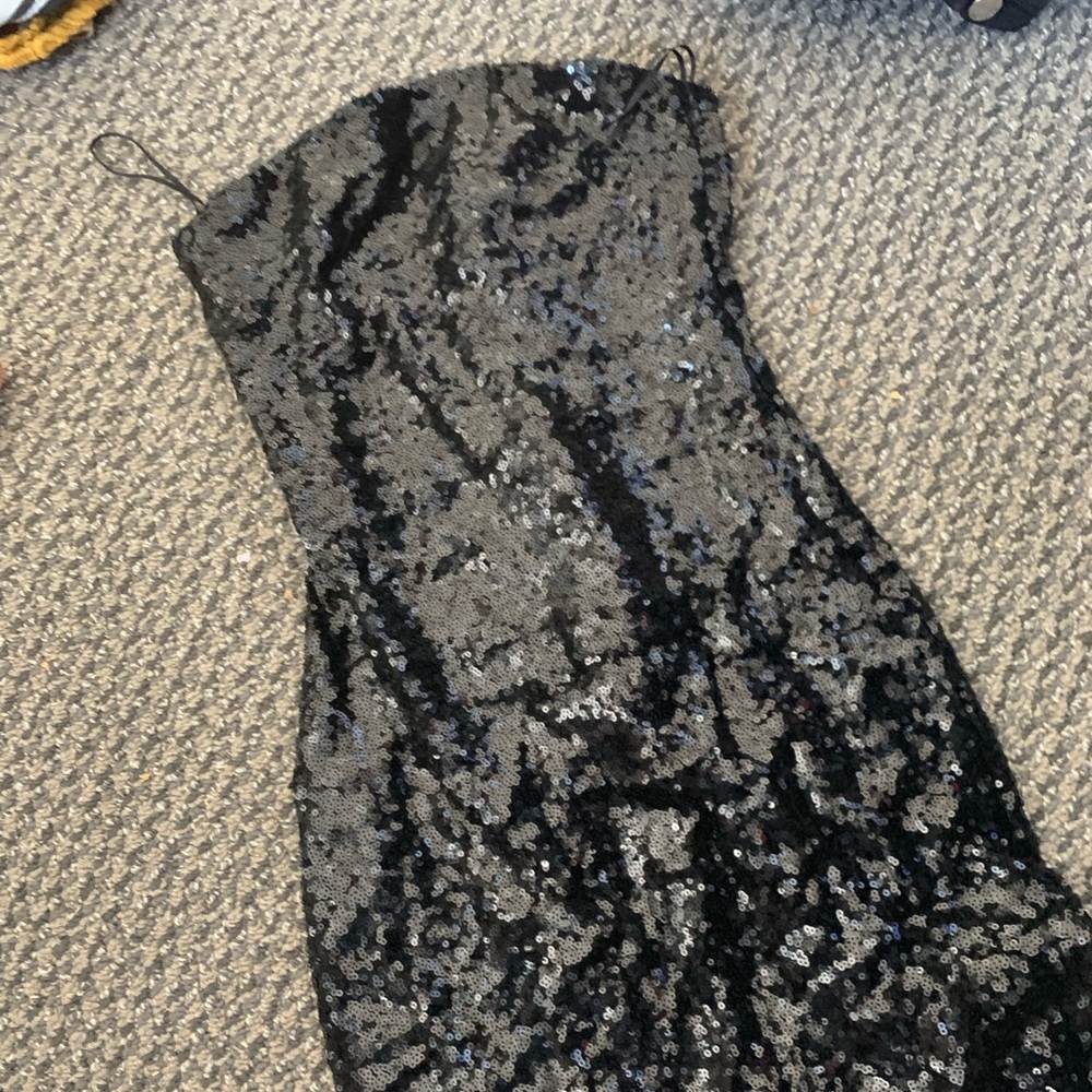 sequin tube dress